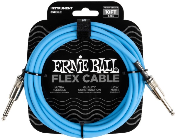 Ernie Ball 6412 Kabel 3m Blau