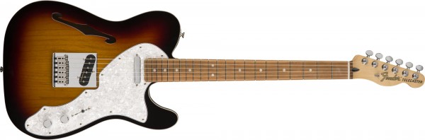 Fender Deluxe Telecaster Thinline PF 3TS