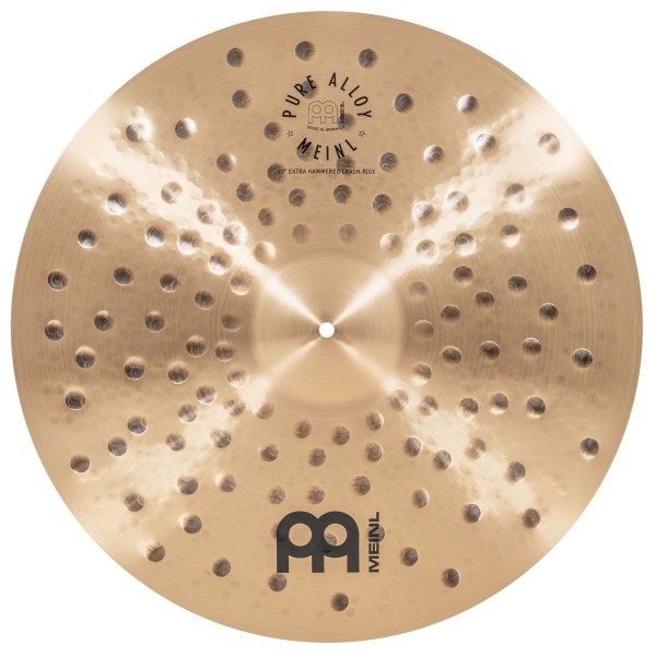 Meinl 22" Pure Alloy Extra Hammered Crash/Ride