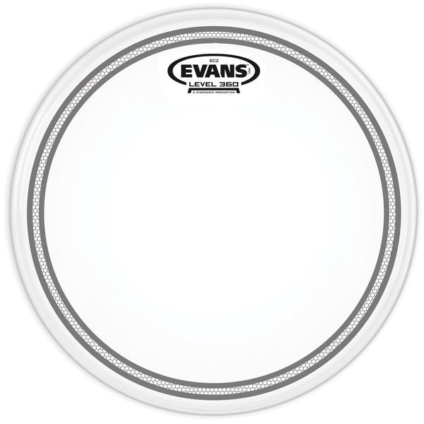 Evans 10" EC2S/SST Tom Frosted