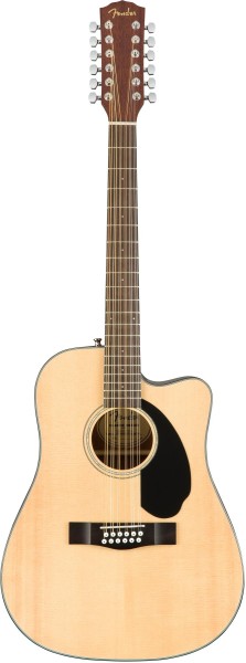 Fender CD-60SCE Dread 12-String Natur