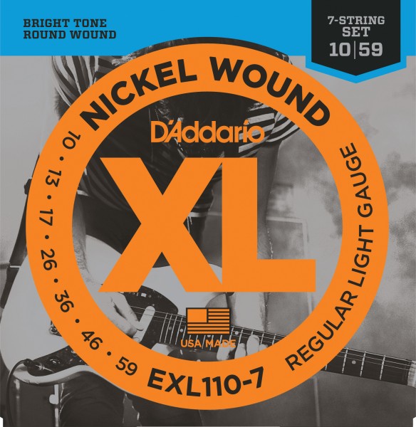 D'Addario EXL110-7