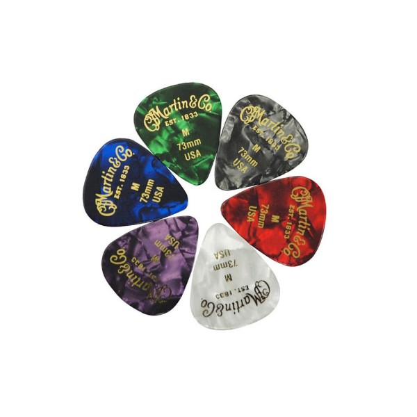 Martin 18A0096 Pick 6 Pack Medium