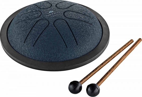 Meinl Mini Steel Tongue Drum, A Major, Navy Blue MSTD2NB