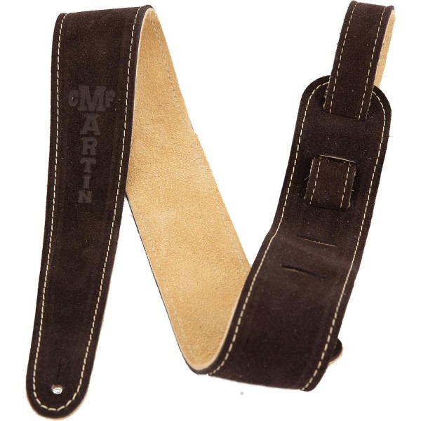 Martin Guitars Brown Suede Strap