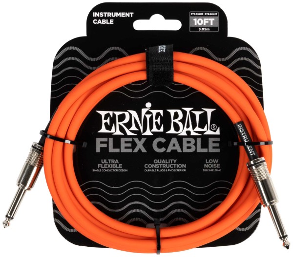 Ernie Ball 6416 Kabel 3m Orange