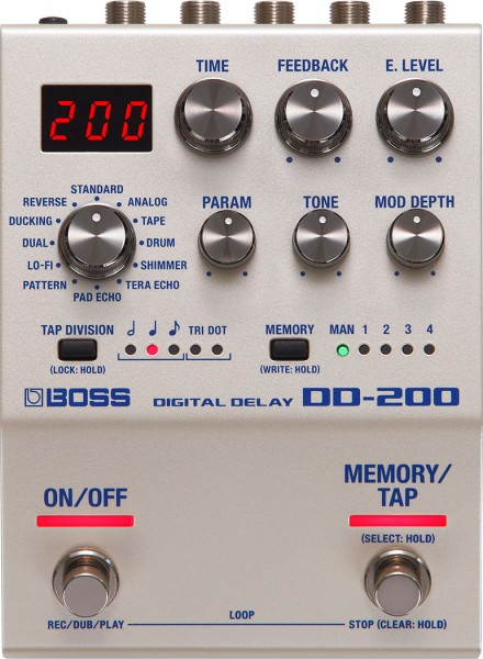 Boss DD-200 Digital Delay Vorführware!