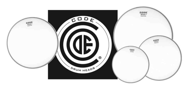 Code Drumhead DNA Coated Set American Fusion