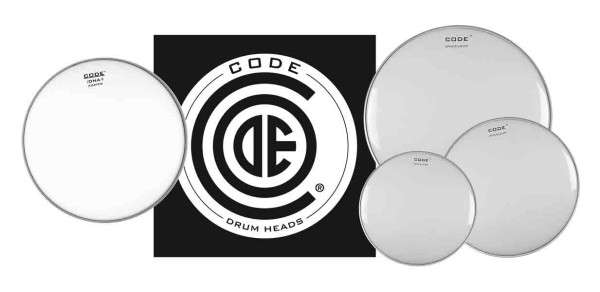 Code Drumhead DNA Clear Set American Fusion