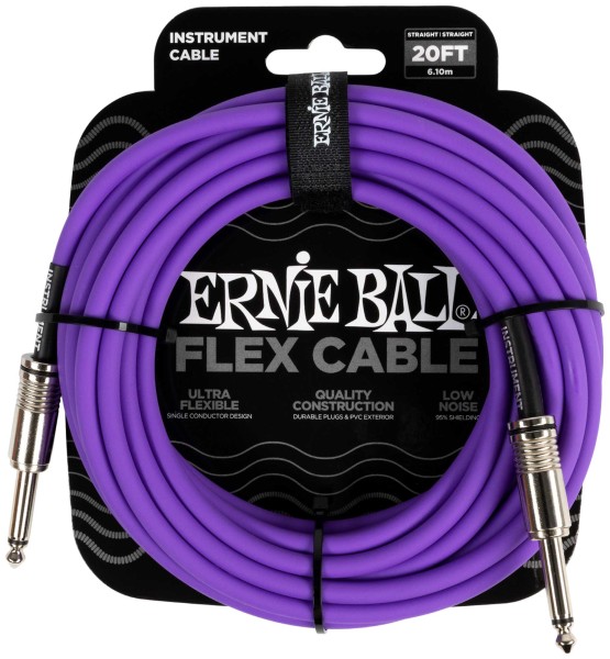 Ernie Ball 6420 Kabel 6m Lila
