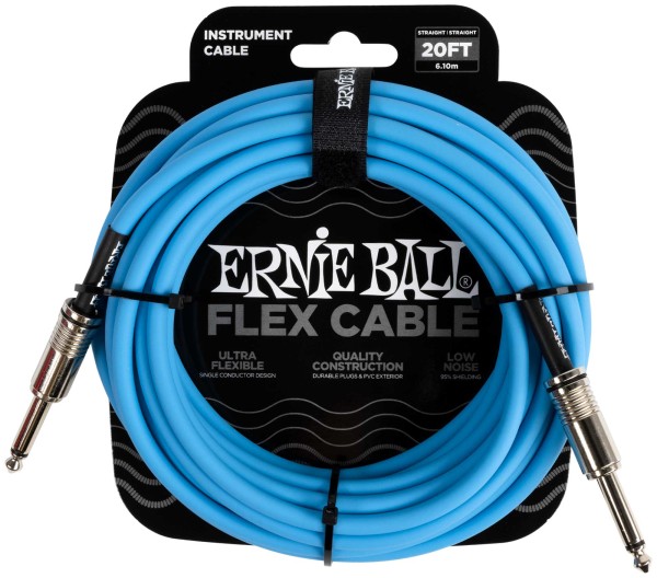 Ernie Ball 6417 Kabel 6m Blau